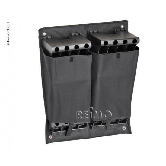 Ramp wedge wall pocket