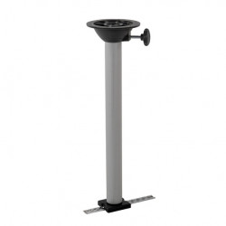 Table frame for airline floor rail