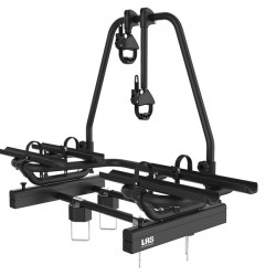 LAS BC260 bicycle carrier for 2 bicycles, black