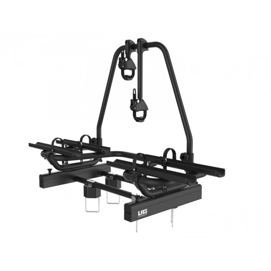 LAS BC260 bicycle carrier for 2 bicycles, black
