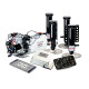 MA-VE Hydraulic leveling jacks - 12V system for Alko X250/X290 with Fiat chassis