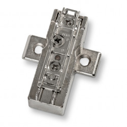 Click-on cup hinges