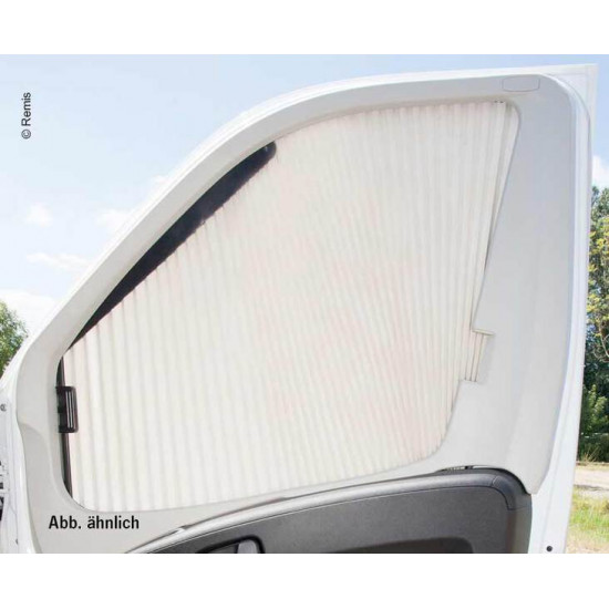 REMIfront roller blind IV, right side window, Ducato from 2007 onwards, grey