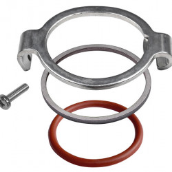 Exhaust pipe mounting. From May 1993