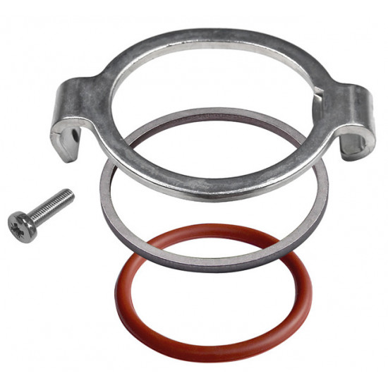 Exhaust pipe mounting. From May 1993