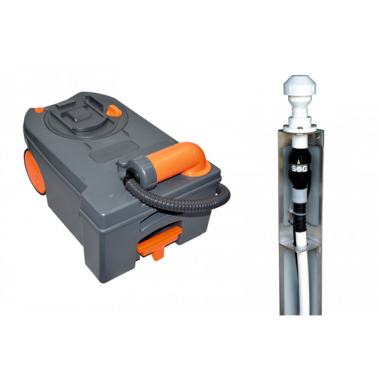 SOG ventilation set type F fC 250, with roof.