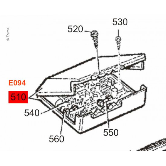 Complete electronics housing.