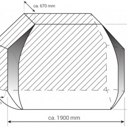 City bicycle cover - For up to 3 bicycles