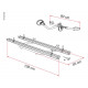 Carry Bike Garage Standard for 2 bikes, max. 3 bikes, max. load capacity 50kg