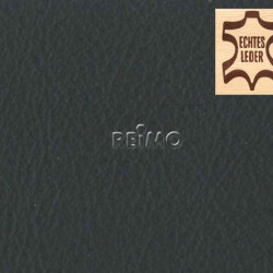 Automotive leather, dark grey, whole hide, price per m²