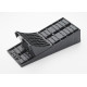 Parking stopper for maxi wedge - Black - Set of 2