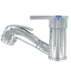 Sienna single-lever mixer with switch