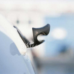Rain gutter profile Highrail Black for VW T4 short wheelbase