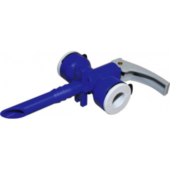 Uniquick drain valve 2 inlets - 12 mm