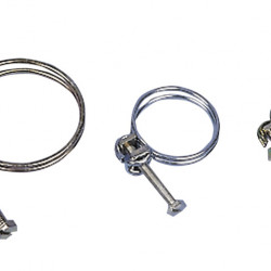 Hose clamp for spiral hose 19 mm (3/4")