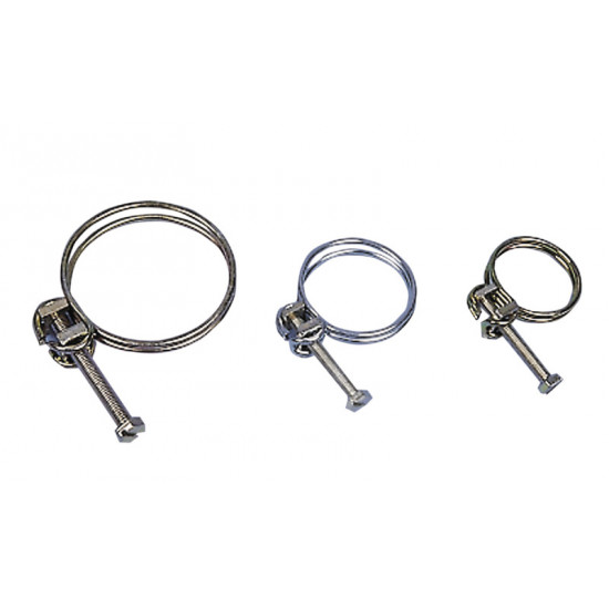 Hose clamp for spiral hose 19 mm (3/4")