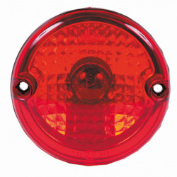 Rear fog light in clear glass look