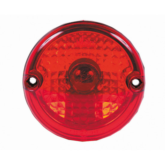 Rear fog light in clear glass look