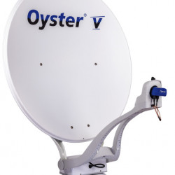 Ten Haaft Oyster V85 Vision Satellite System Single Skew, white