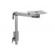 Swivel table frame 90° - Silver