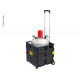 Foldable transport trolley for gas cylinders, Reimo version