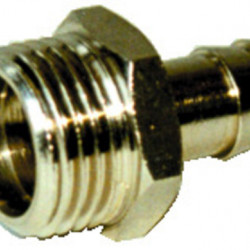 Screw-in fitting straight 3/8" x 12mm