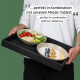 Porcelain Magnetic Food Bowl - Ivory