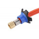 Threaded cartridge regulator EN417 - 50 mbar