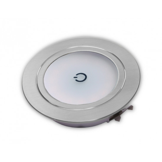 LED recessed spotlight, metal