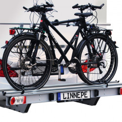 Cargo carrier for the rear of a motorhome