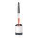 Silicone toilet brush - White / Grey