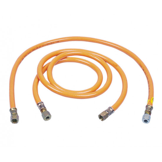 Gas hose 40 cm - 1/4" on both ends