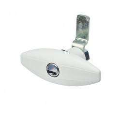 Ellipse trunk lid lock - Large - White