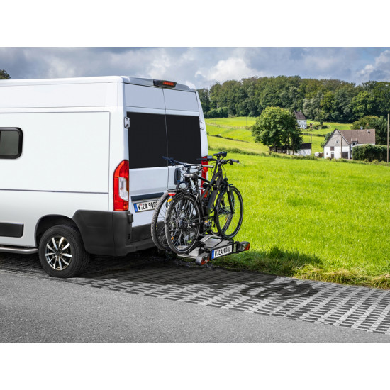 EUFAB SD 260 Wing Door Towbar Bike Carrier for 2 Bicycles