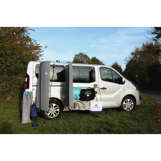 multifix clothesline including 2 suction cups