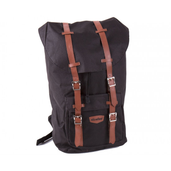 REIMO backpack, black, separate laptop compartment
