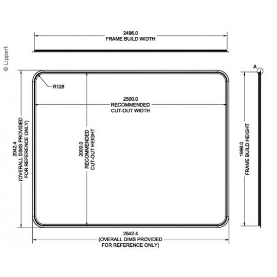 Euro Slide frame 2500x2000