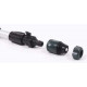 Aluminum telescopic brush - length adjustable from 0.9 to 1.8 m