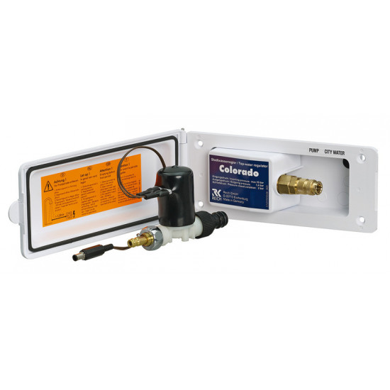COLORADO PLUS city water regulator with removable solenoid valve and changeover switch