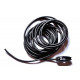 Tent bellows tensioning elastic with quick release