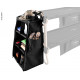 Wardrobe Cabinet for Disc-O-Bed L+XL, Color Black