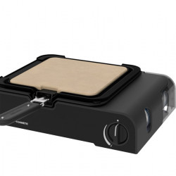 VAN COOK pizza stone – temperature resistant up to 300°C