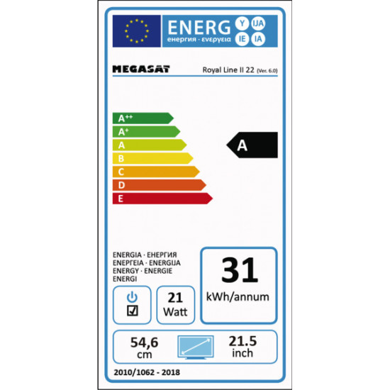 Megasat Royal Line II 22" LED TV