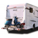Findus motorcycle carrier for motorhome