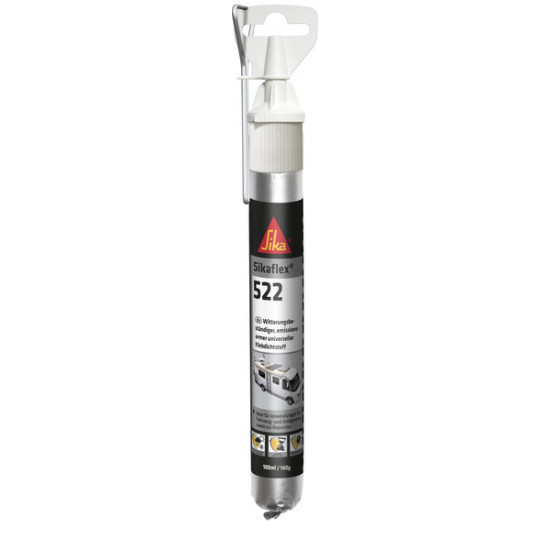 Sikaflex-522 adhesive sealant - 100 ml bag - White
