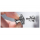 LOXX safety snap fasteners, silver, 5 pcs.