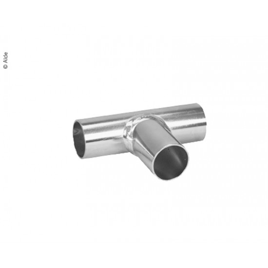 Steel T-pipe 22mm