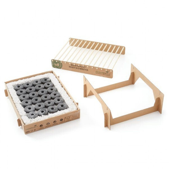 CASUSGRILL - The environmentally friendly disposable grill