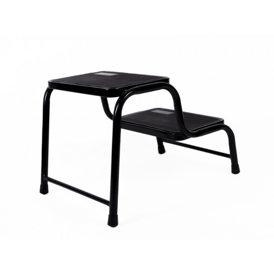Double step steel - Black