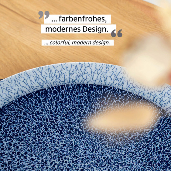Ocean breakfast plates - set of 2